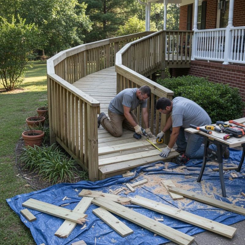 Wood Ramp Repair in Wilmington, NC